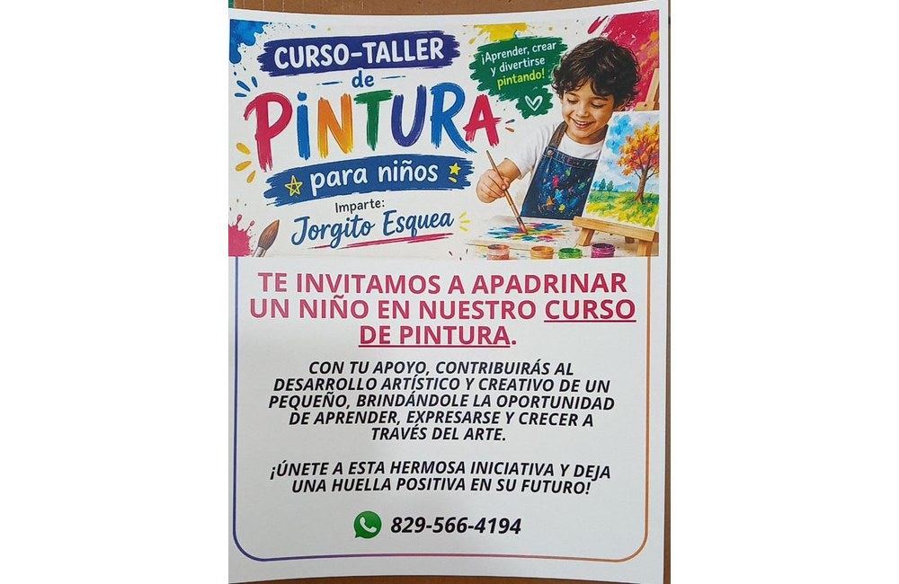 Curso Taller Pintura para Niños